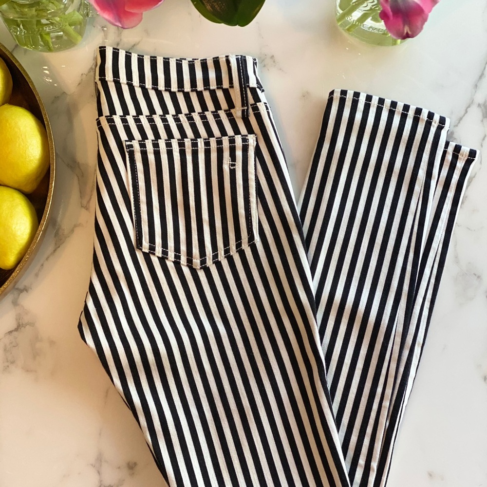 Rag & Bone Striped Skinny Jean